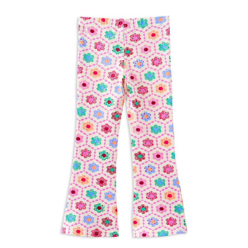 Milky Honeycomb Bloom Flared Legging image number 2